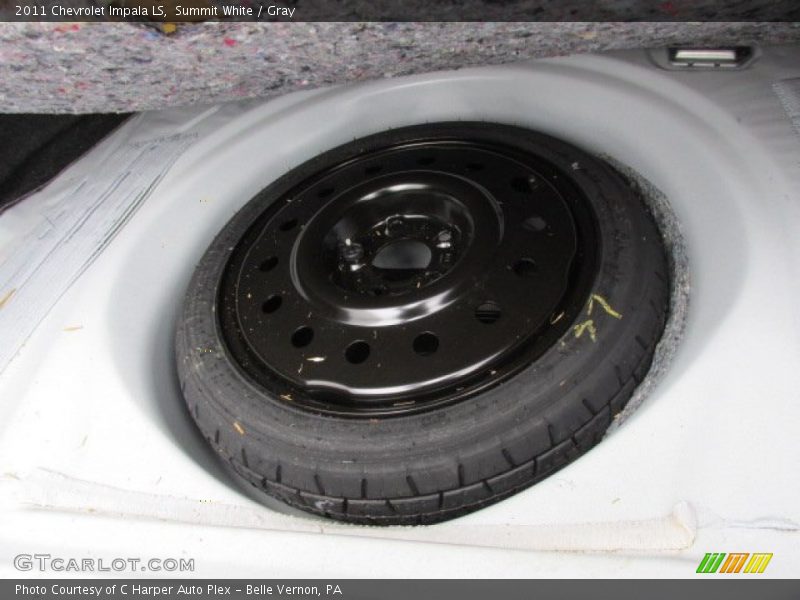 Summit White / Gray 2011 Chevrolet Impala LS