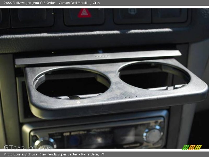 Canyon Red Metallic / Gray 2000 Volkswagen Jetta GLS Sedan