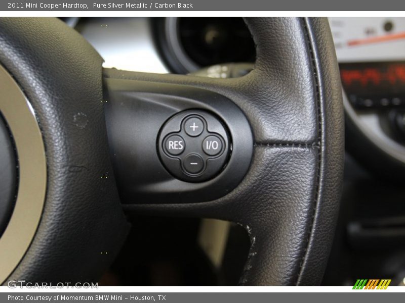 Pure Silver Metallic / Carbon Black 2011 Mini Cooper Hardtop