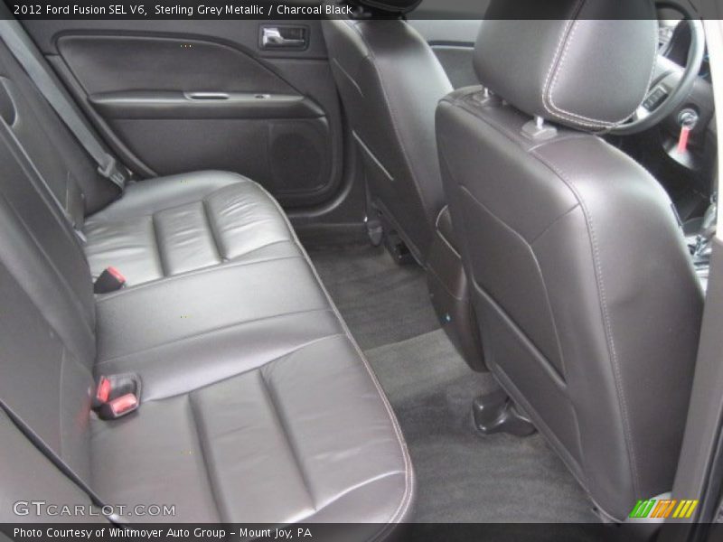 Sterling Grey Metallic / Charcoal Black 2012 Ford Fusion SEL V6