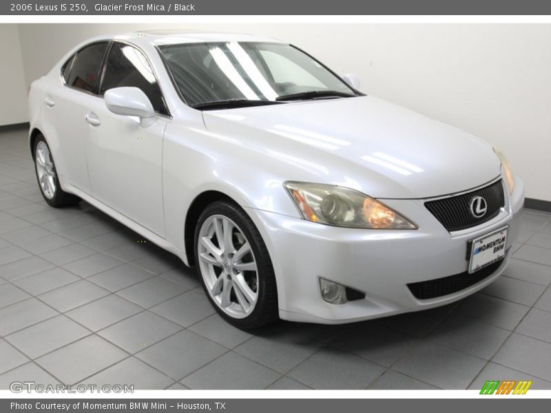 Glacier Frost Mica / Black 2006 Lexus IS 250