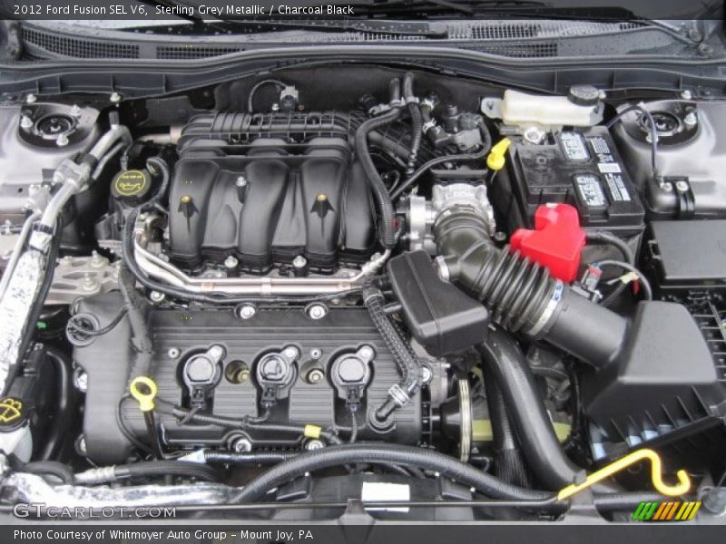 Sterling Grey Metallic / Charcoal Black 2012 Ford Fusion SEL V6
