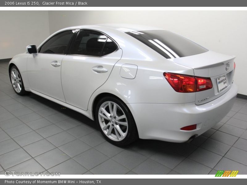 Glacier Frost Mica / Black 2006 Lexus IS 250
