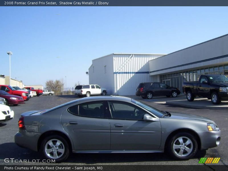 Shadow Gray Metallic / Ebony 2008 Pontiac Grand Prix Sedan