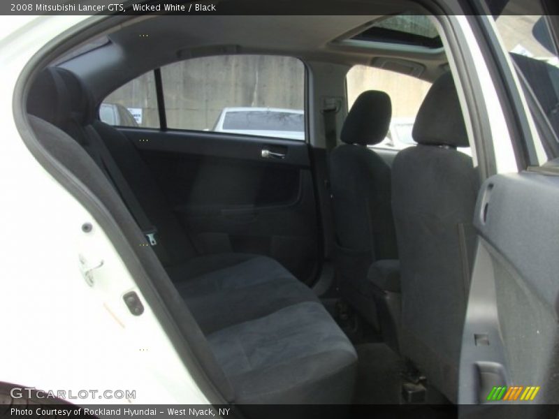 Wicked White / Black 2008 Mitsubishi Lancer GTS