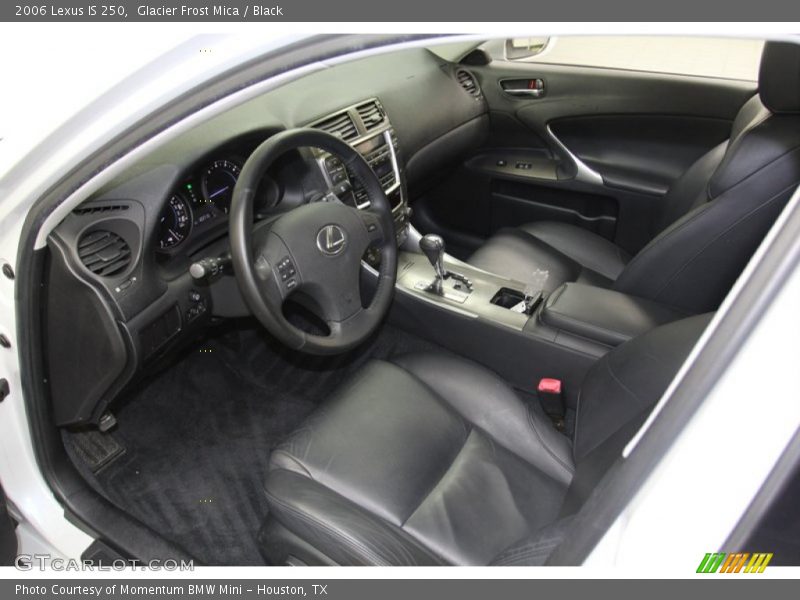  2006 IS 250 Black Interior