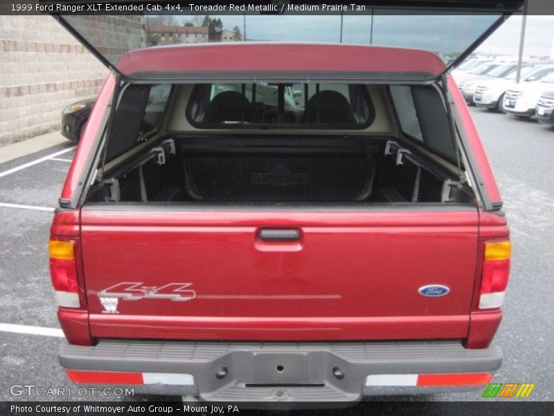 Toreador Red Metallic / Medium Prairie Tan 1999 Ford Ranger XLT Extended Cab 4x4