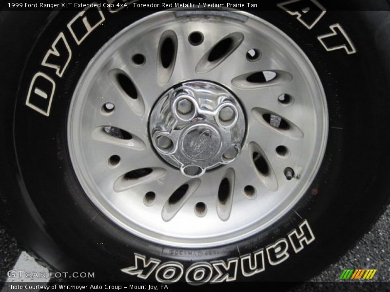 Toreador Red Metallic / Medium Prairie Tan 1999 Ford Ranger XLT Extended Cab 4x4