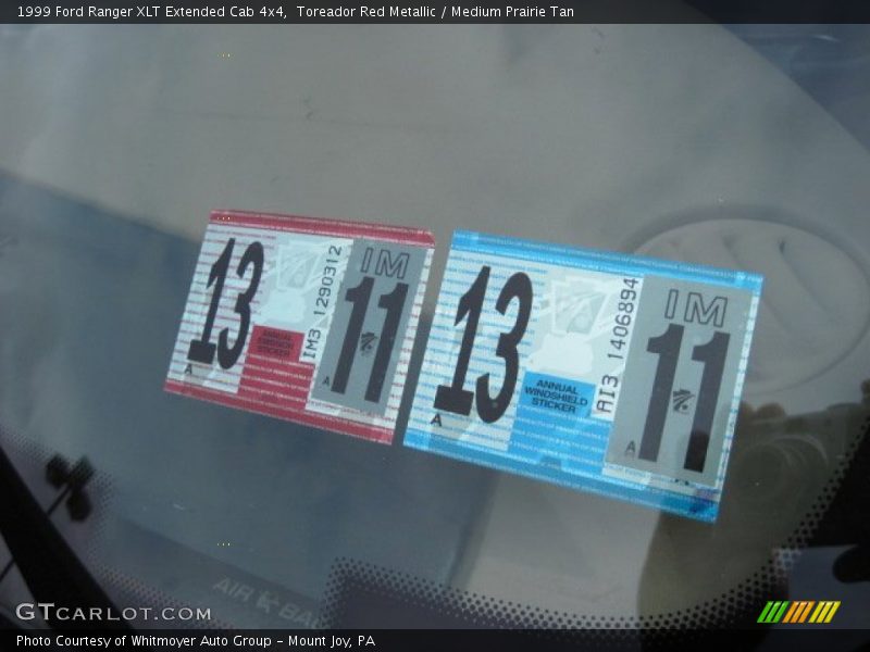 Toreador Red Metallic / Medium Prairie Tan 1999 Ford Ranger XLT Extended Cab 4x4