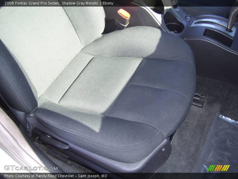 Shadow Gray Metallic / Ebony 2008 Pontiac Grand Prix Sedan