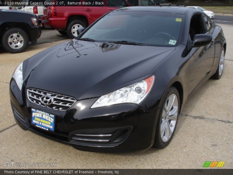 Bathurst Black / Black 2010 Hyundai Genesis Coupe 2.0T