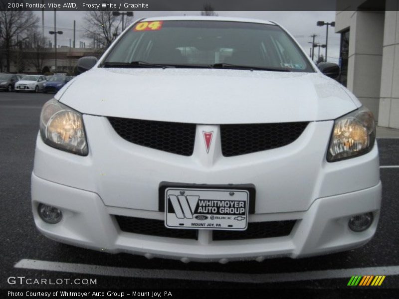 Frosty White / Graphite 2004 Pontiac Vibe AWD