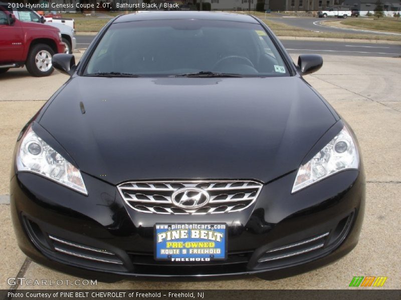 Bathurst Black / Black 2010 Hyundai Genesis Coupe 2.0T