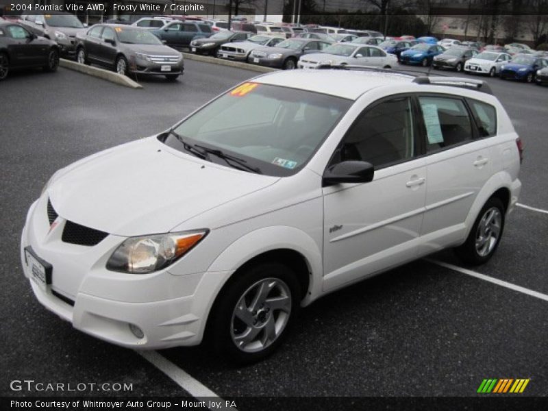 Frosty White / Graphite 2004 Pontiac Vibe AWD