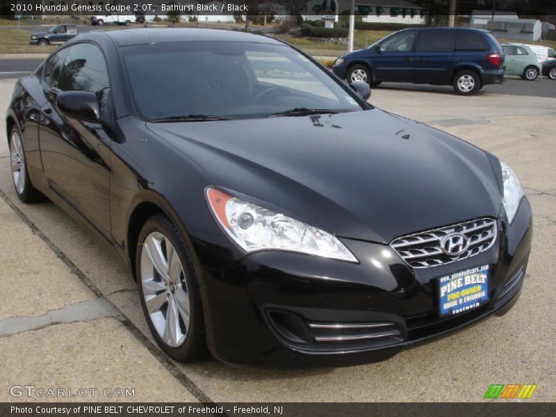 Bathurst Black / Black 2010 Hyundai Genesis Coupe 2.0T