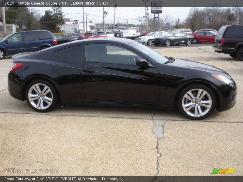 Bathurst Black / Black 2010 Hyundai Genesis Coupe 2.0T