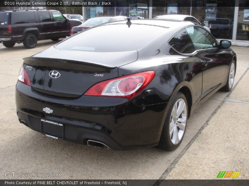 Bathurst Black / Black 2010 Hyundai Genesis Coupe 2.0T