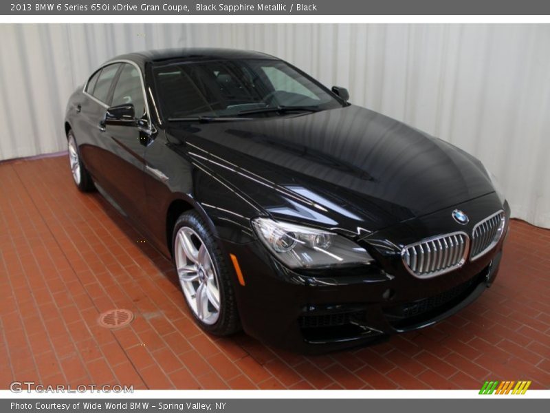Front 3/4 View of 2013 6 Series 650i xDrive Gran Coupe