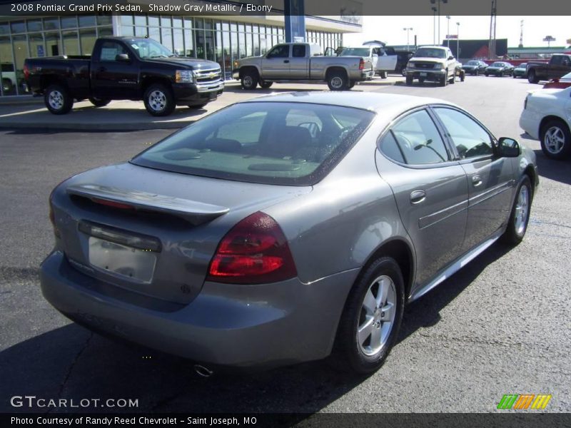 Shadow Gray Metallic / Ebony 2008 Pontiac Grand Prix Sedan