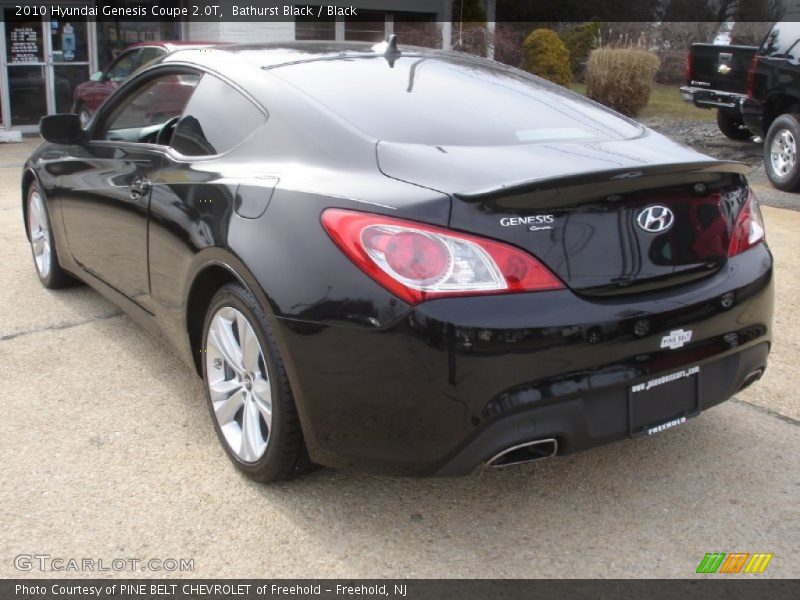 Bathurst Black / Black 2010 Hyundai Genesis Coupe 2.0T