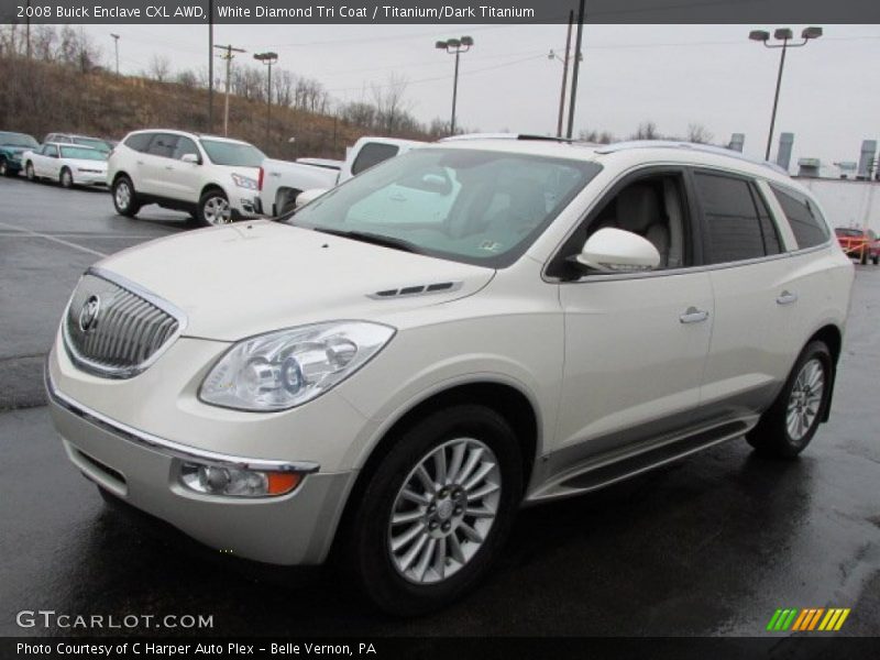 Front 3/4 View of 2008 Enclave CXL AWD