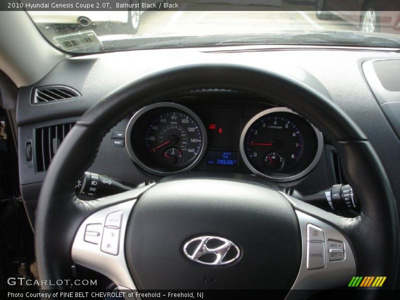 Bathurst Black / Black 2010 Hyundai Genesis Coupe 2.0T