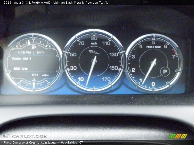  2013 XJ XJL Portfolio AWD XJL Portfolio AWD Gauges