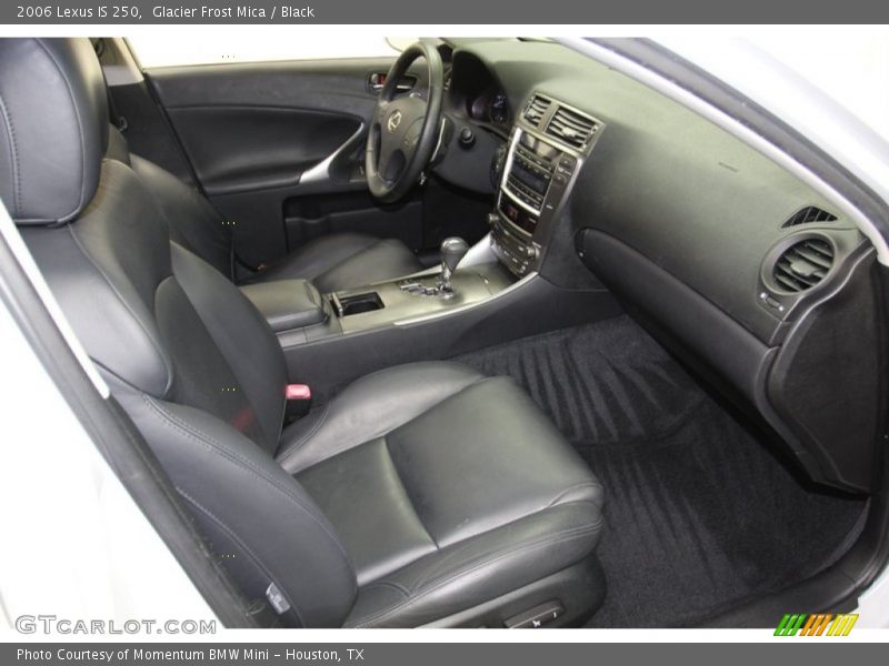 Glacier Frost Mica / Black 2006 Lexus IS 250