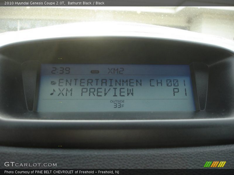 Bathurst Black / Black 2010 Hyundai Genesis Coupe 2.0T