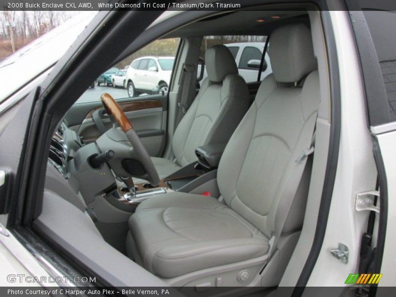 Front Seat of 2008 Enclave CXL AWD
