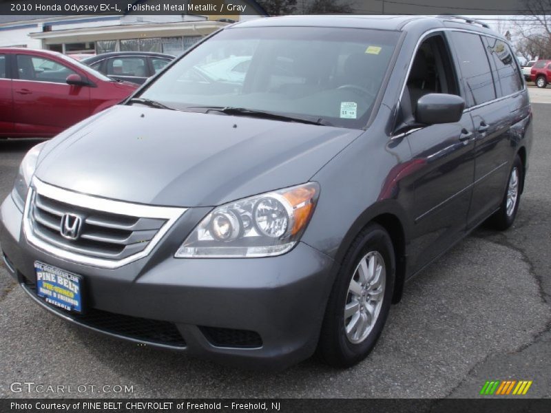 Polished Metal Metallic / Gray 2010 Honda Odyssey EX-L