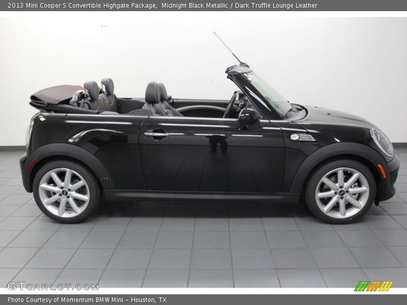  2013 Cooper S Convertible Highgate Package Midnight Black Metallic