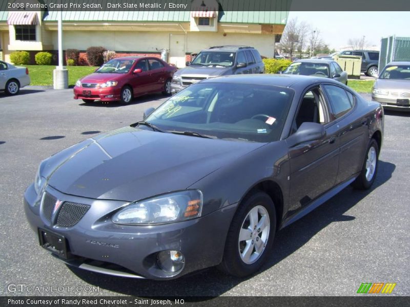 Dark Slate Metallic / Ebony 2008 Pontiac Grand Prix Sedan