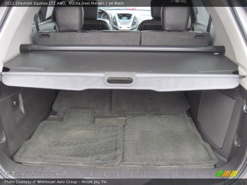 Mocha Steel Metallic / Jet Black 2012 Chevrolet Equinox LTZ AWD