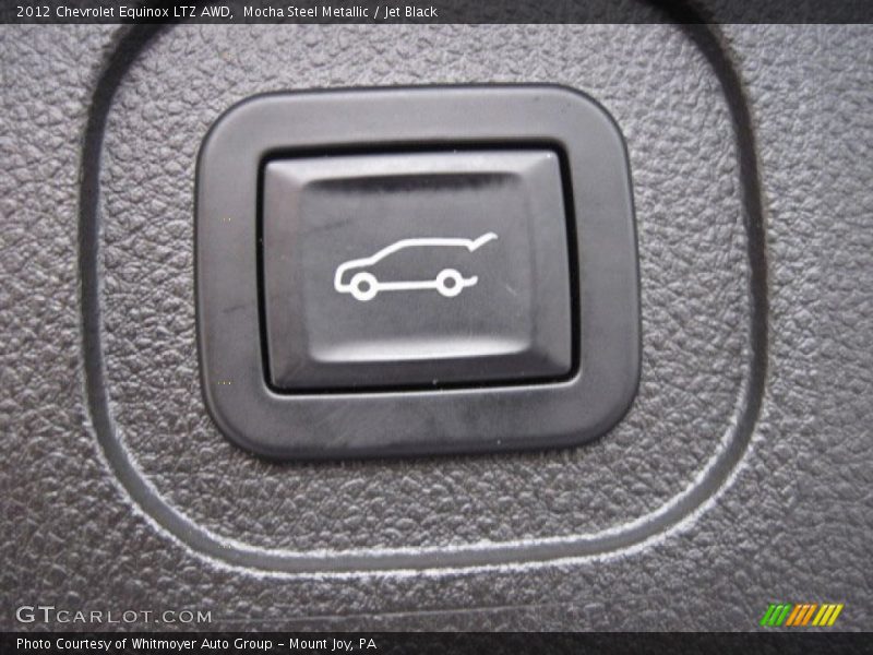 Mocha Steel Metallic / Jet Black 2012 Chevrolet Equinox LTZ AWD