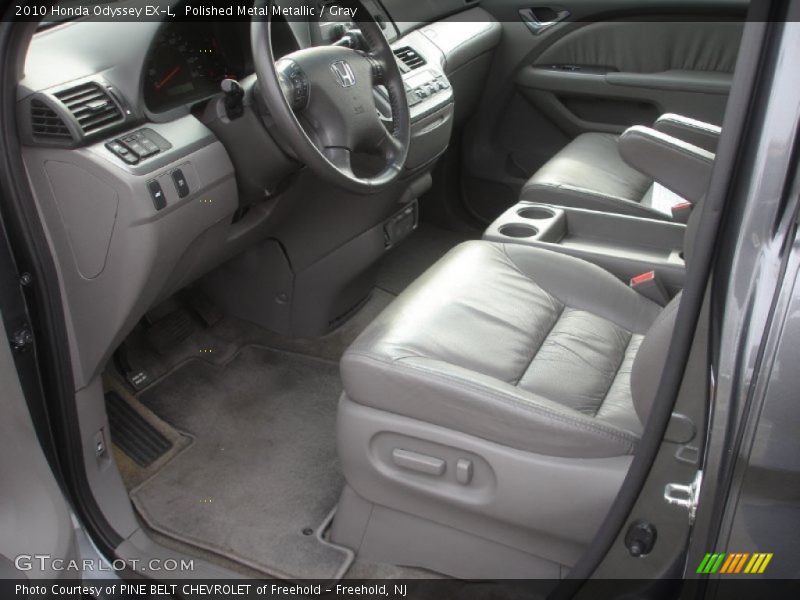 Polished Metal Metallic / Gray 2010 Honda Odyssey EX-L