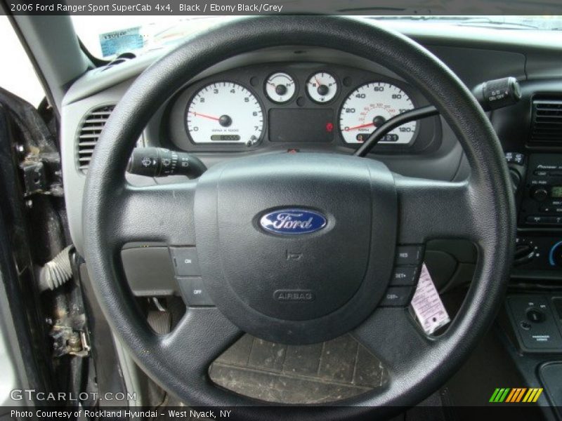  2006 Ranger Sport SuperCab 4x4 Steering Wheel