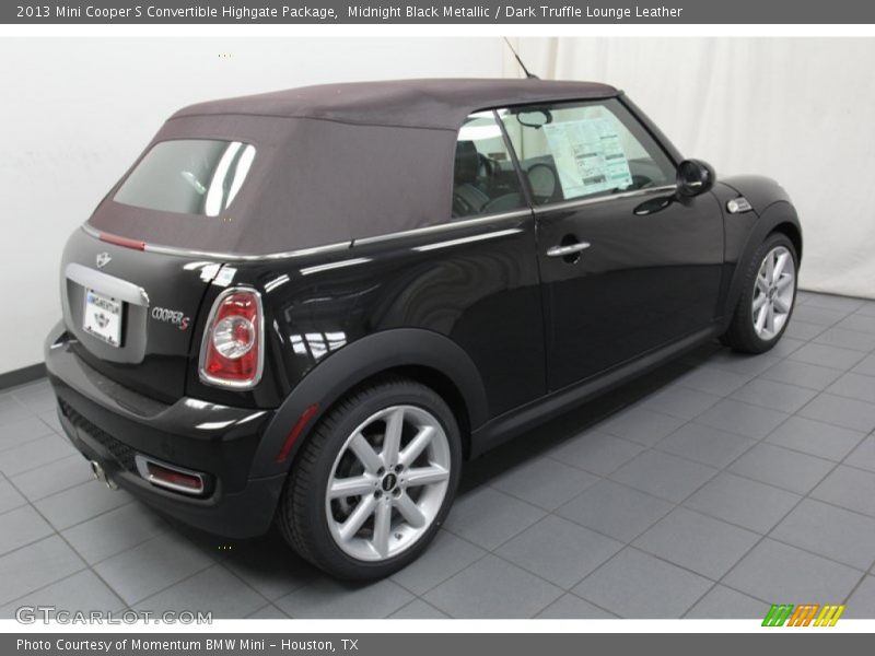  2013 Cooper S Convertible Highgate Package Midnight Black Metallic