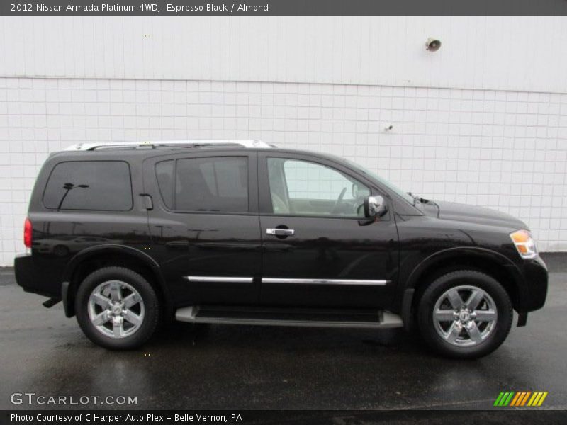  2012 Armada Platinum 4WD Espresso Black