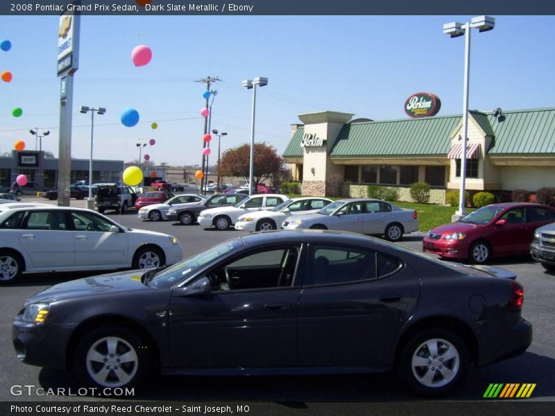 Dark Slate Metallic / Ebony 2008 Pontiac Grand Prix Sedan