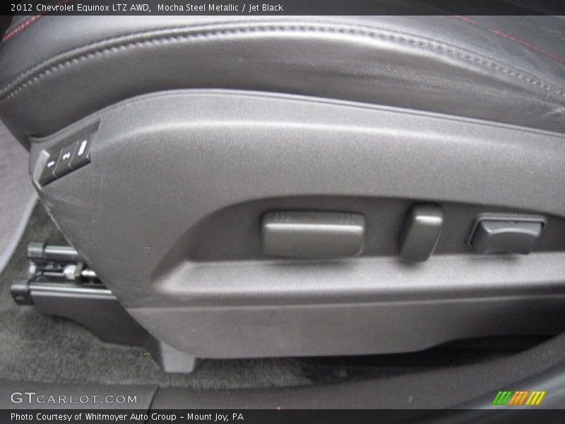 Mocha Steel Metallic / Jet Black 2012 Chevrolet Equinox LTZ AWD