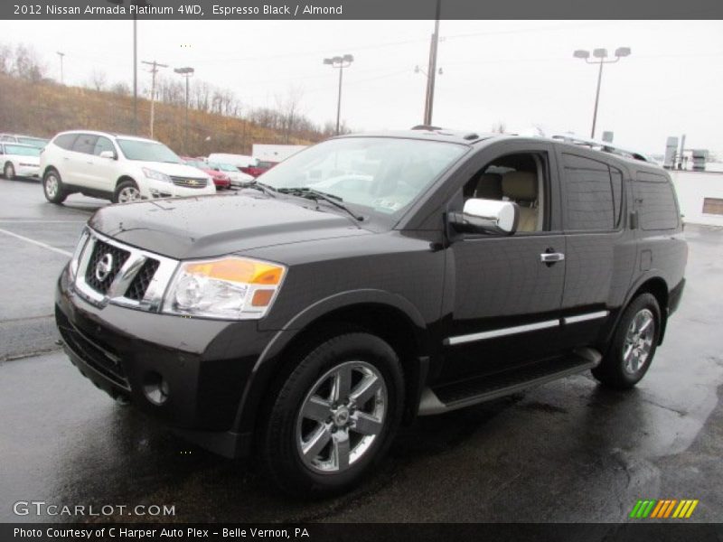 Espresso Black / Almond 2012 Nissan Armada Platinum 4WD