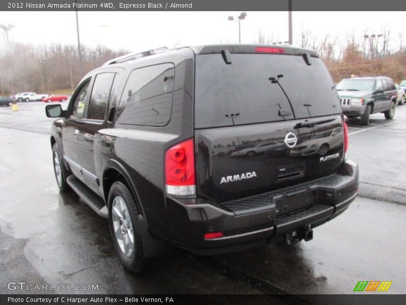  2012 Armada Platinum 4WD Espresso Black