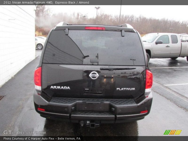 Espresso Black / Almond 2012 Nissan Armada Platinum 4WD