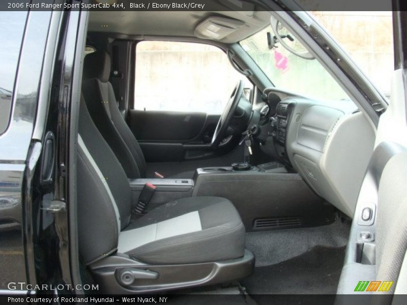 Front Seat of 2006 Ranger Sport SuperCab 4x4