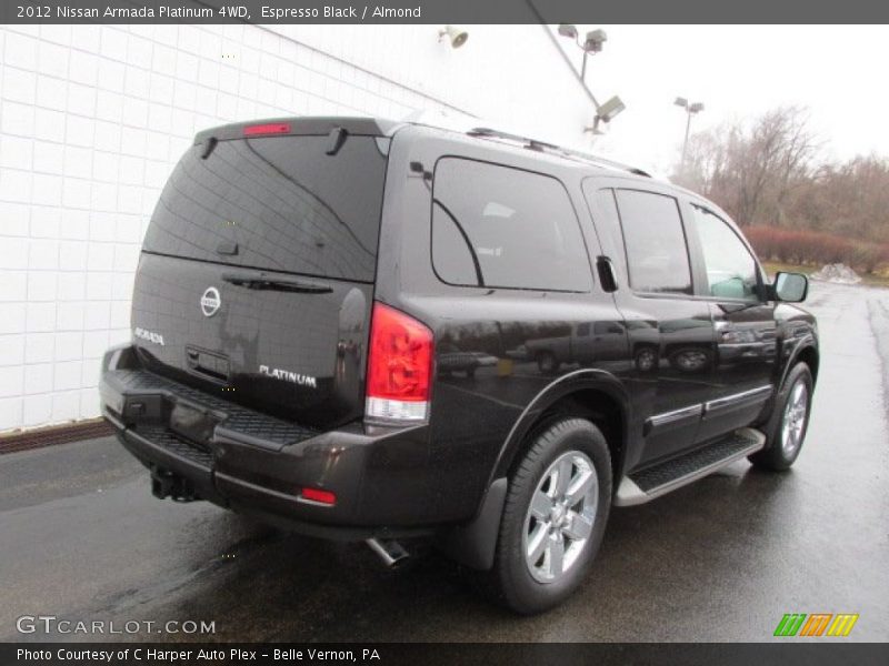 Espresso Black / Almond 2012 Nissan Armada Platinum 4WD