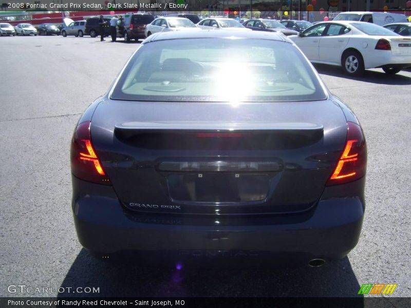 Dark Slate Metallic / Ebony 2008 Pontiac Grand Prix Sedan