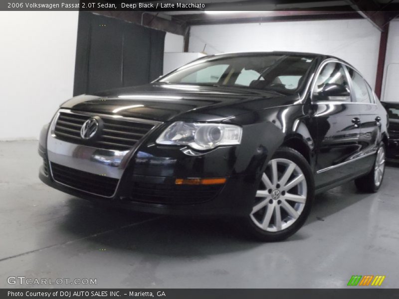 Deep Black / Latte Macchiato 2006 Volkswagen Passat 2.0T Sedan