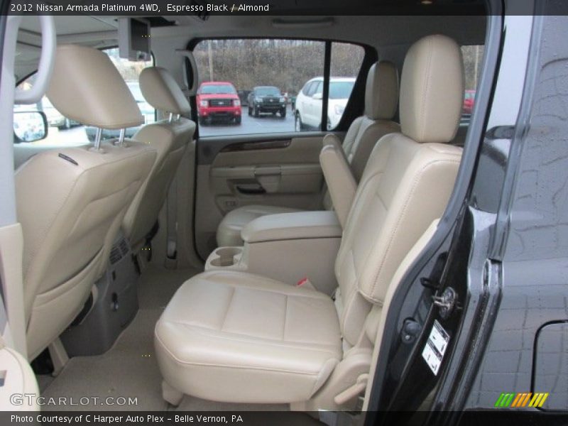 Rear Seat of 2012 Armada Platinum 4WD