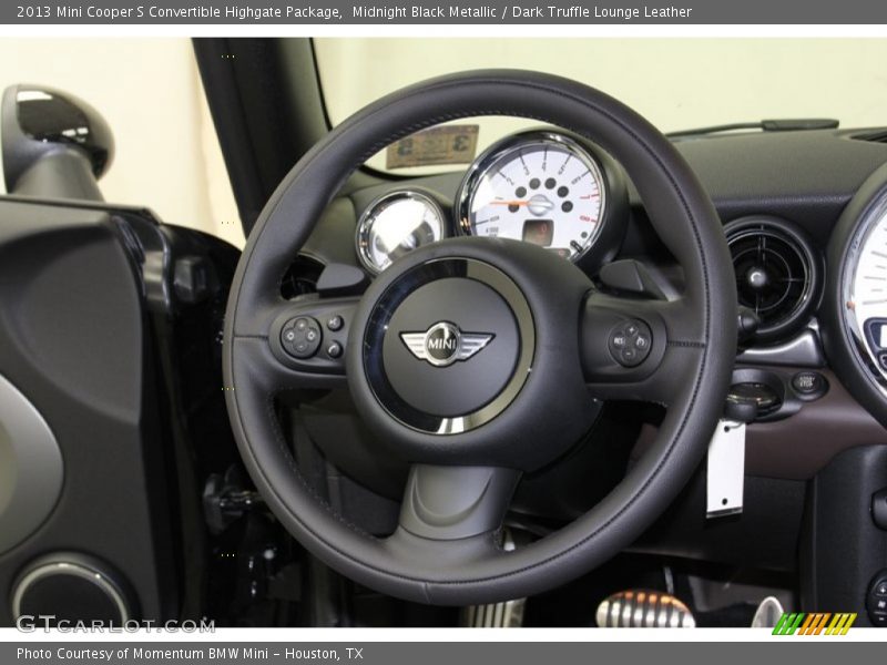  2013 Cooper S Convertible Highgate Package Steering Wheel